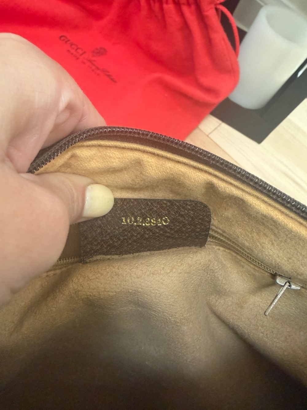 Vintage Gucci GG Canvas Shoulder Bag with Classic Stripe - Picture 4 of 7
